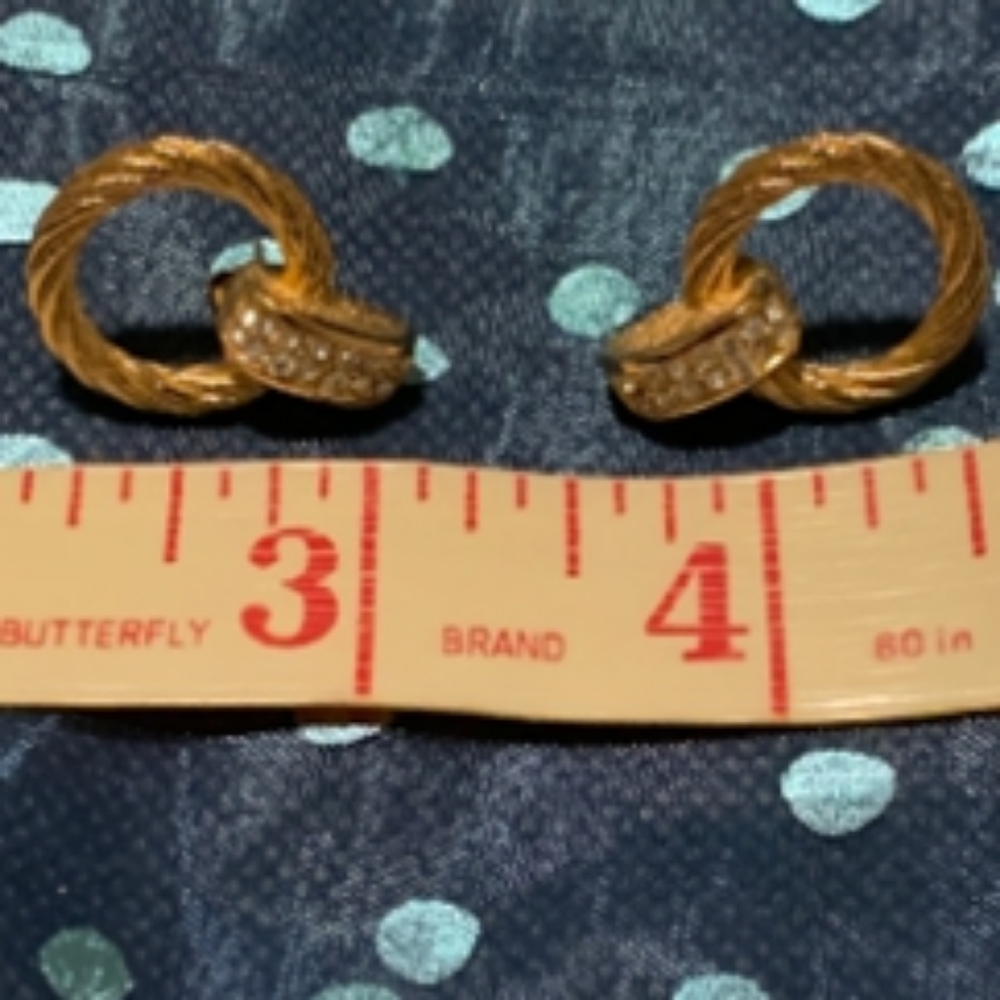 Dior earrings
